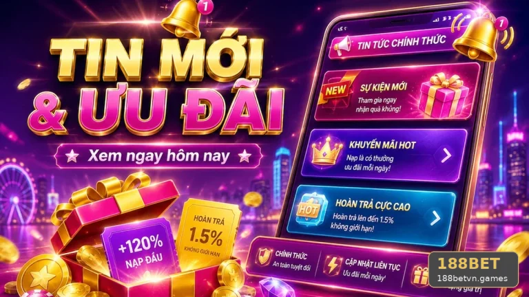 Khuyến Mãi 188BET Tại 188betvn.games: Nhận Diện Thông Báo Giả Mạo, Kiểm Soát Ngân Sách Qua Hồ Sơ Tình Huống Và Góc Kiểm Chứng Theo Tên Miền