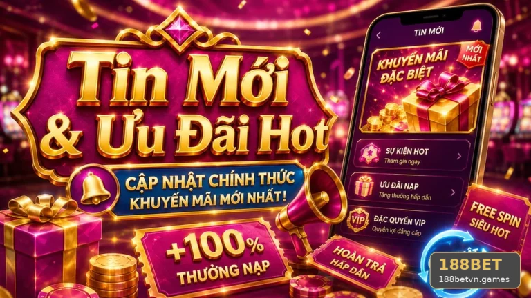 Kiểm Tra Giao Diện Khuyến Mãi 188BET Tại 188betvn.games: Góc Kiểm Chứng Theo Tên Miền, Hướng Dẫn Xác Minh Tài Khoản Và Bảo Vệ Thông Tin Cá Nhân Qua Câu Hỏi Thường Gặp
